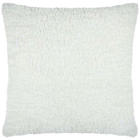 Coussin MONTRÉAL 50x50 en fourrure écrue