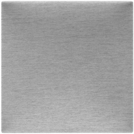 Coussin mural tissu gris - 30 x 30