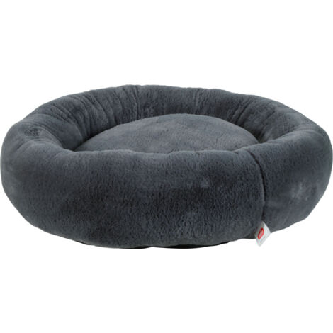 Coussin Noé ø 60 cm gris a poils court pour petits chiens ou chats. - zolux