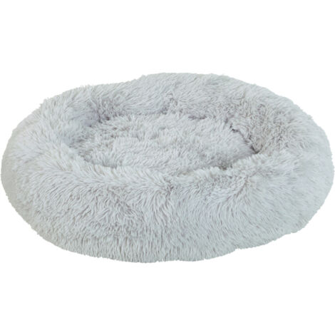 Coussin Noé ø 80 cm gris a poils longs pour  chiens - zolux