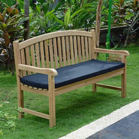 Coussin Noir pour banc 150 cm