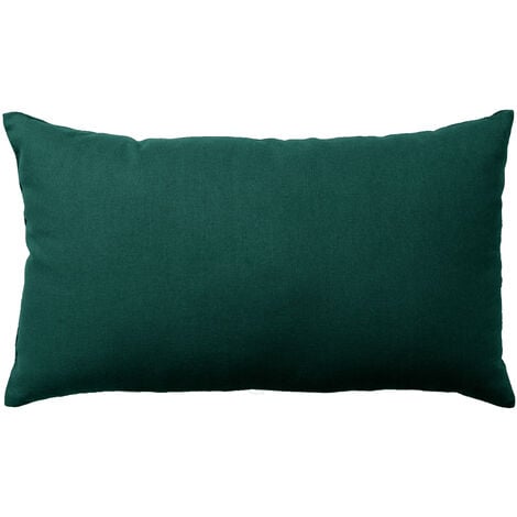 HOMEMAISON 30 x 50 cm LOLA 100% coton coloris VERT FONCE
