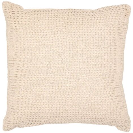 Coussin Oceania 40x40cm beige - Atmosphera créateur d'intérieur