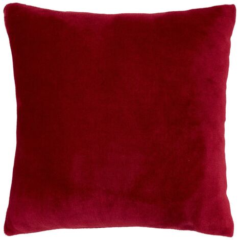 Coussin Ollis rouge 38x38cm - Atmosphera créateur d'intérieur