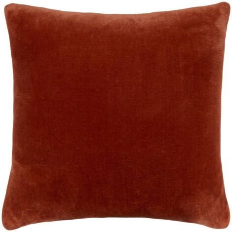 Coussin Ollis terracotta 38x38cm - Atmosphera créateur d'intérieur