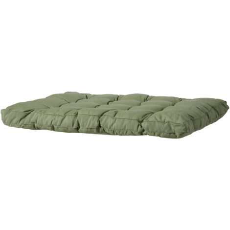 Coussin palette 120 x 80 cm – Coton et polyester – Résistance UV 5-6 – Housse amovible et lavable – Pour extérieur – Madison
