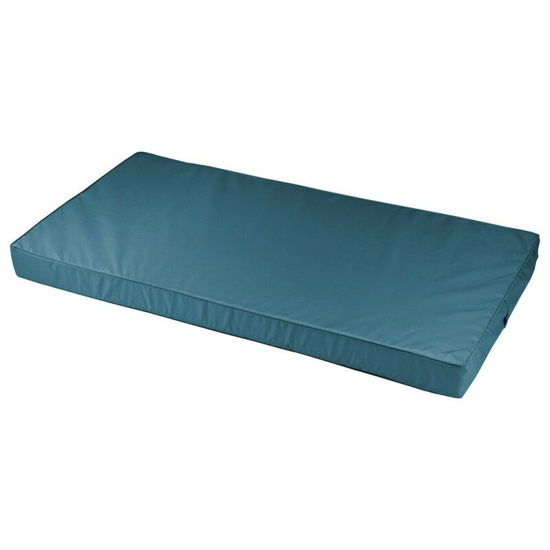 Lovely Casa - Coussin palette 120x60 cm Hawai bleu canard