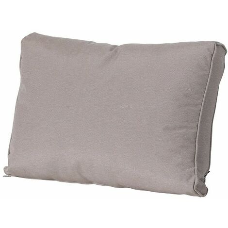 Coussin palette dossier MADISON 60 x 40 cm - 60 x 40 x 10 - Beige / Taupe - Beige / Taupe