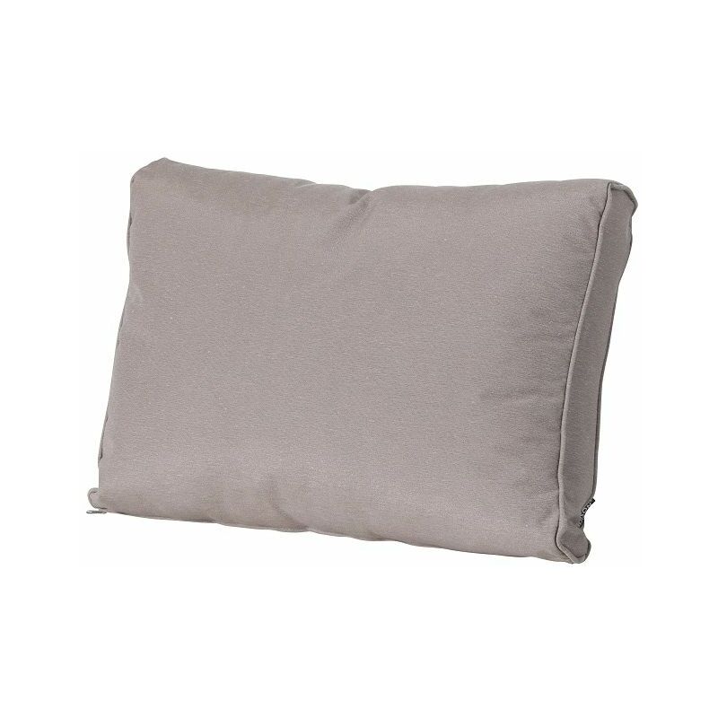 Coussin palette dossier MADISON 60 x 40 cm - 60 x 40 x 10 - Beige / Taupe - Beige / Taupe