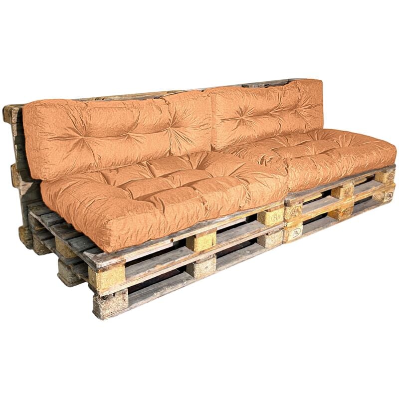 Coussin Palette - lot X2 Orange Bananair