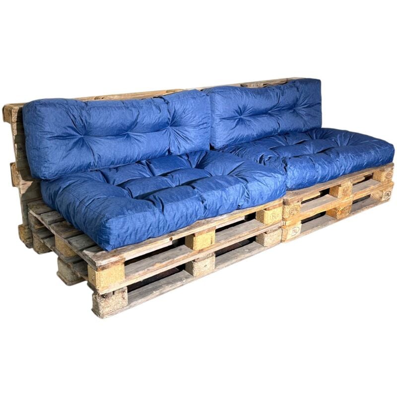 Coussin Palette - lot X2 Bleu Bananair