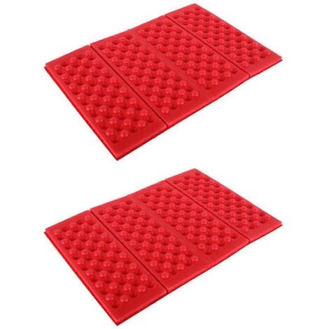 Coussin pliable nid d'œuf pour tente de camping extérieure, coussin anti-humidité B--
