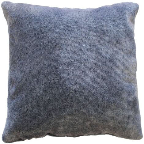 Coussin polyester Flanelle Sweden Bleu 40 x 40 cm
