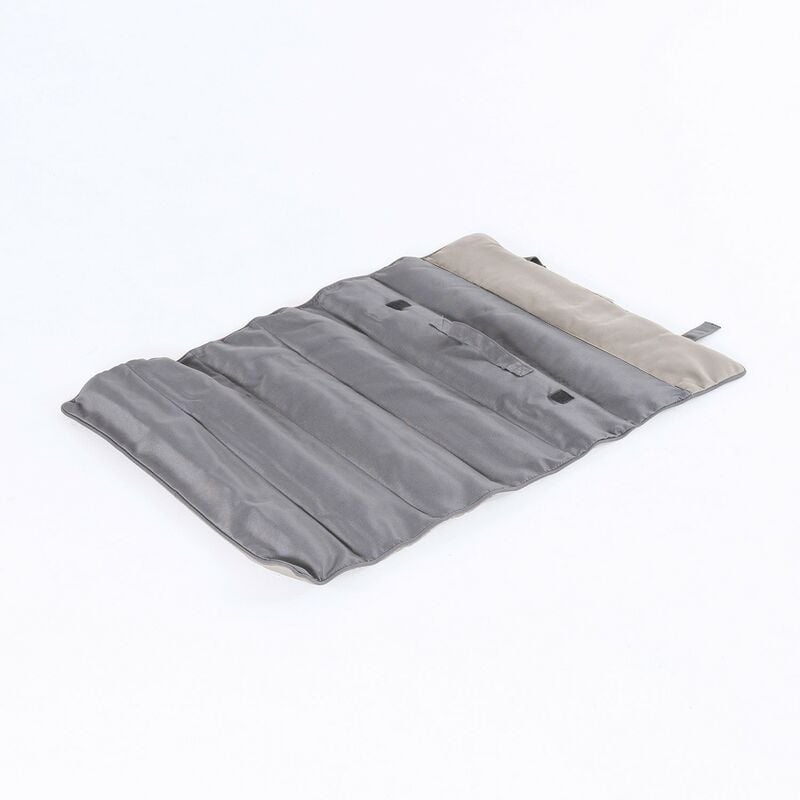 Coussin pour animaux de compagnie standard couleur gris Dimensions: 70x50x3 cm Résistant aux gouttes d'eau
