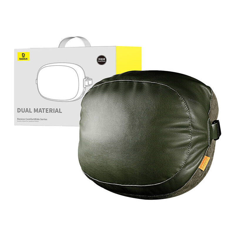 Baseus Oreiller De Voiture Double Face Monté Sur Appui-Tête Comfort Ride - Vert C20036403611-00