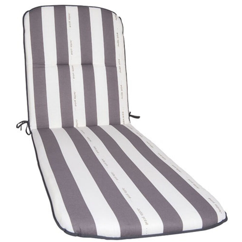 NP CREATIONS Coussin Pour Bain De Soleil Cancale Gris - Delumi