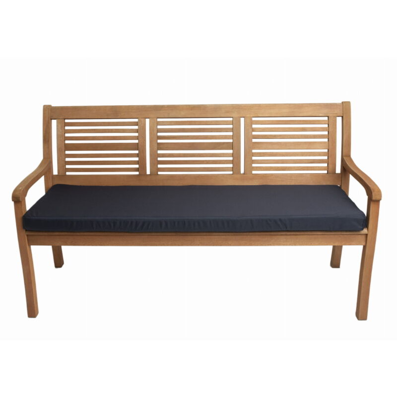 Setgarden - Coussin de banc de jardin 110x50x7cm assise, coussin d'assise plat, coussin de banc de jardin Bleu , coussin de balancelle de jardin