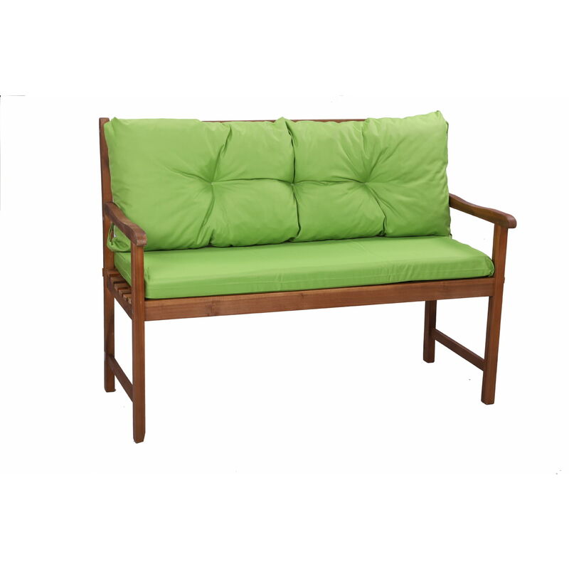 Setgarden - Coussin pour banc extérieur 150 x 60 x 50cm, Coussins balancelle, coussin pour banc de jardin Chaux