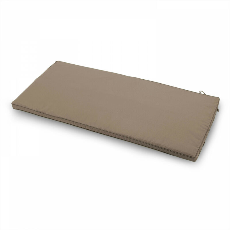 Coussin pour canapé polyester taupe - Taupe