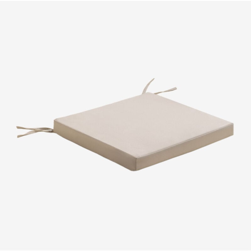 Sklum - Coussin pour chaise de jardin Senia Blanc Gardenia