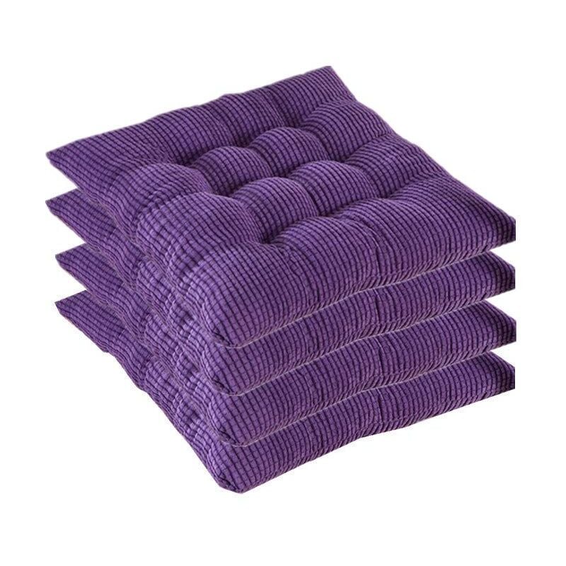 Beijiyi - Coussin pour Chaise,galettes de Chaise 40x40,épaissir Coussins de Chaises Carrés,Confortable et coloré pour l'intérieur et l'extérieur