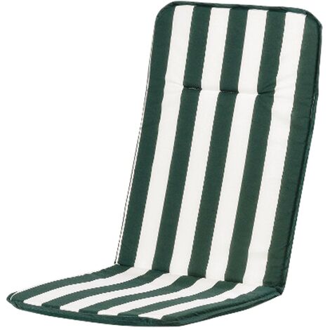 Coussin pour chaises des fauteuils avec un dossier d'extérieur extérieur haut  White/Green