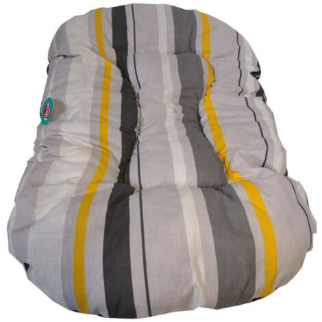 Coussin pour chien AIME ovale gris 90 cm