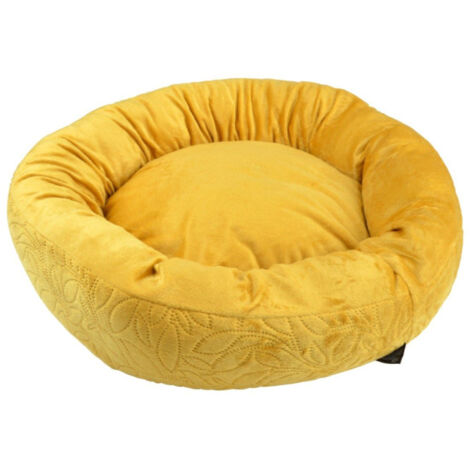 Coussin pour Chien & Chat "Boho" 50cm Moutarde