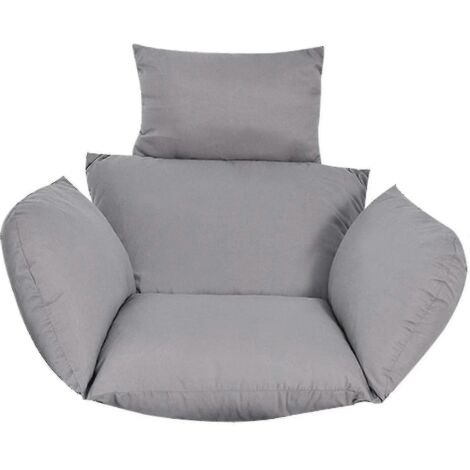 Coussin pour fauteuil suspendu Widesmile, coussin moelleux pour fauteuil suspendu œuf