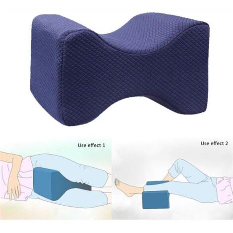 Coussin Pour Genoux Knee Pillow Orthopédique Pour Un Sommeil Ergonomique Confortable En Position Latérale Et Un Soutien Des Jambes