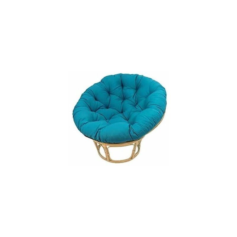Coussin pour Papasan Bleu