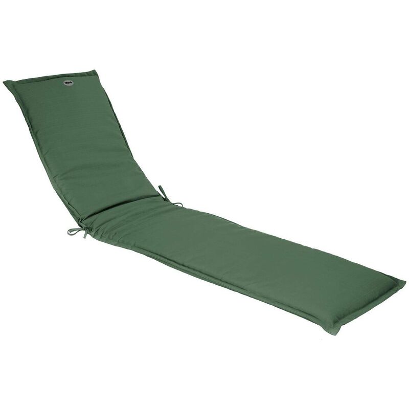 Hesperide - Coussin de transat Korai vert olive 190x60cm en polyester - Hespéride