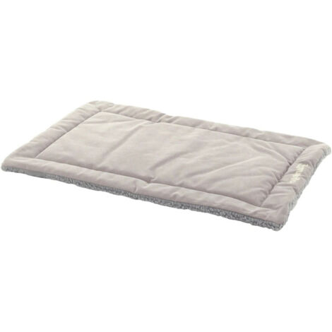 Coussin rectangle gris alisha, 70.5 x 41.5 x 2 cm, chien - Flamingo
