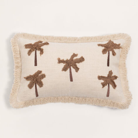 Coussin Rectangulaire en Coton (30x50 cm) Korumba SKLUM Beige Lin