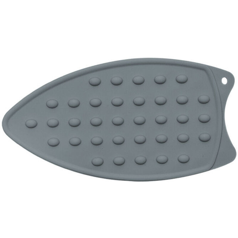 Coussin repose-fer en silicone polyvalent, tapis résistant à la chal pour planche à repasser (gris)
