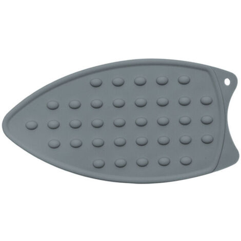 Coussin repose-fer en silicone polyvalent, tapis résistant à la chal pour planche à repasser (gris)