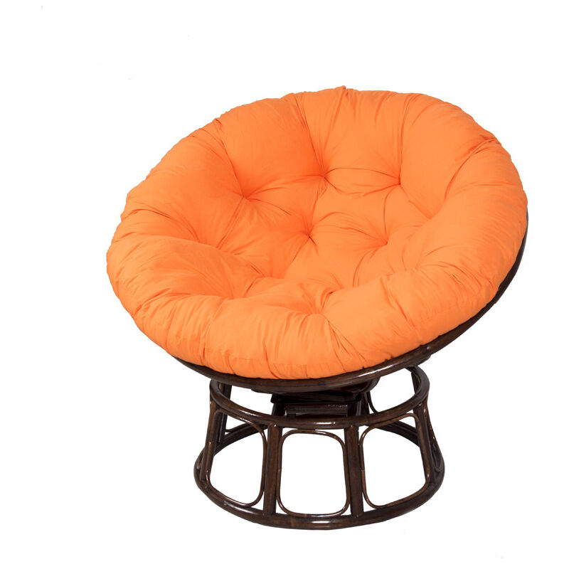 Coussin rond coussin de chaise capitonné arrondi coussin de sol épais couleur unie confortable, Garden Cushion, Rattan Armchair Cushion, Hanging