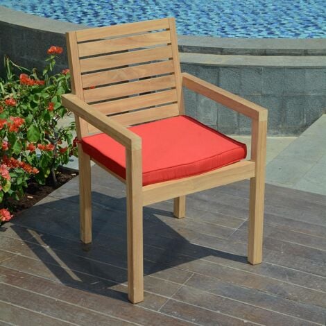 Coussin Rouge pour fauteuils fixes