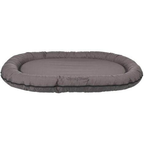 Coussin samoa classic, ovale 120 × 95 cm, gris