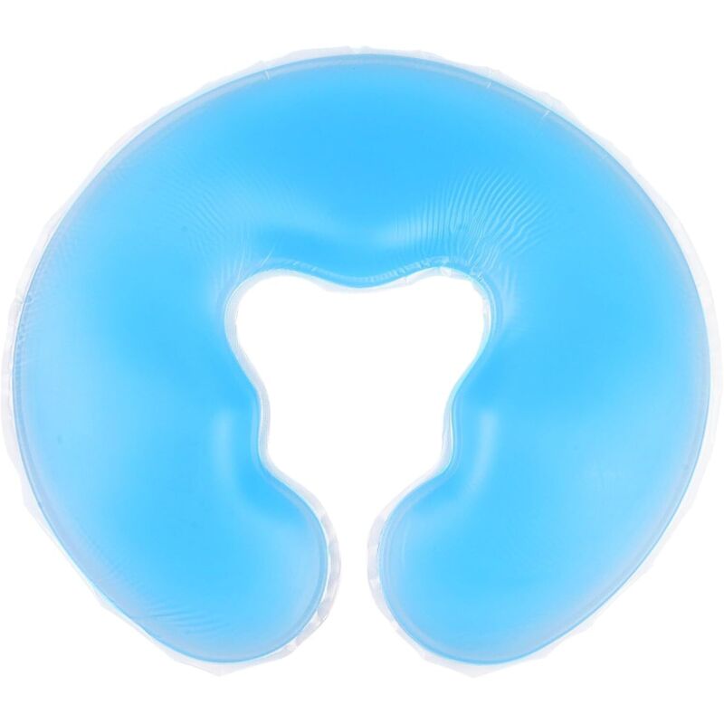 Coussin spa en silicone, coussin pour le visage, coussin en gel, tête de table de massage, coussin en gel pour table de massage, coussin pour le