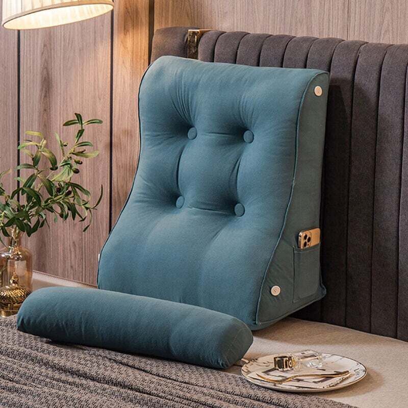 Basetbl - Coussin Support Lombaire,Confort Et Ergonomie Coussin Cale Dos Canapé,Traversin de Canapé Dossier,Super Grand Coussin de Lecture,avec