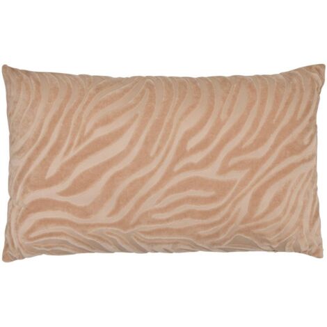Coussin Tigris beige lin 50x30cm - Atmosphera créateur d'intérieur