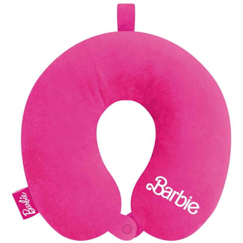 Arditex - Coussin Tour de Cou - Logo Barbie