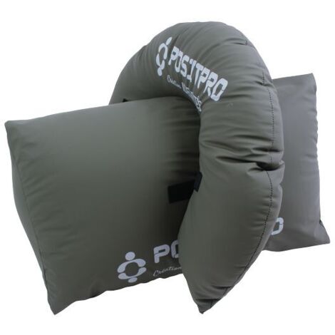 Coussin triangulaire + plot amovible - Gris taupe