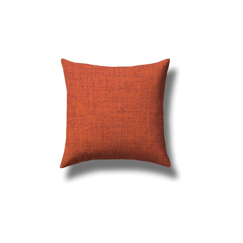 Gemitex - Coussins de'coratifs Tulipe 6 pie'ces avec housses amovibles cm 43x43 rouille 60% polyester 40% coton rembourrage en silicone 100% polyester