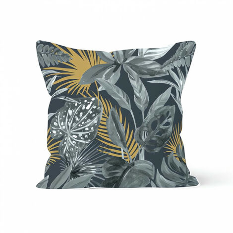 Coussin velours 40x40 cm TROPIC, par Soleil d'Ocre