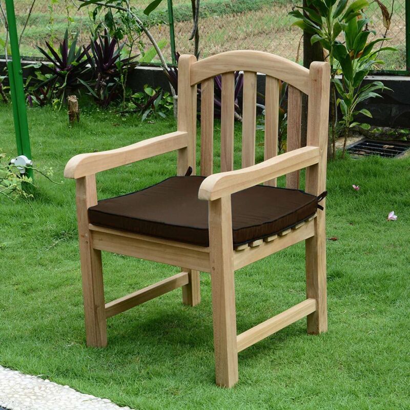 Teck'attitude - Coussin Chocolat pour fauteuils Boston et Brighton