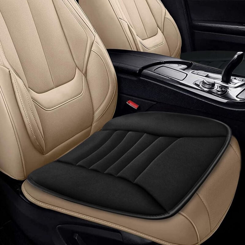 Sinbinta - Coussin Voiture Siege, Housse de Siège, Mousse Mémoire Protection Chaise Confortable Antidérapant Mat Pad Couverture Siège Auto, pour Auto
