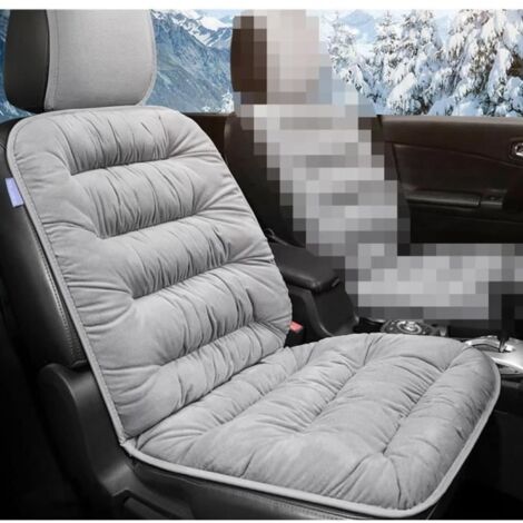 Coussin Voiture Siege, Housses de Siège de Voiture Avant, Ensemble de Housses Siège Auto Universel, Anti-Poussière(Gris)