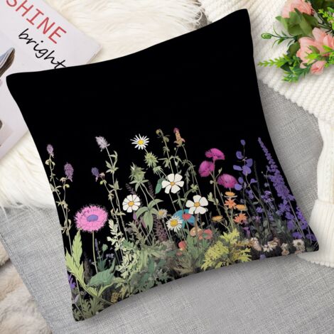 Coussin with bleuets, délicat et léger